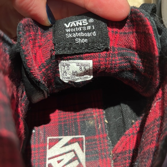 Vans high top leather sneakers - Picture 4 of 5